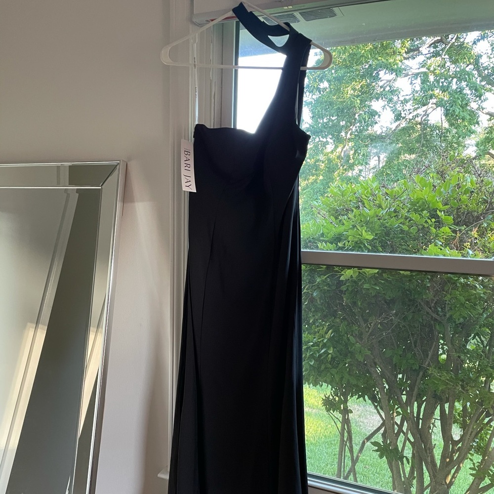 Black bridesmaid dress